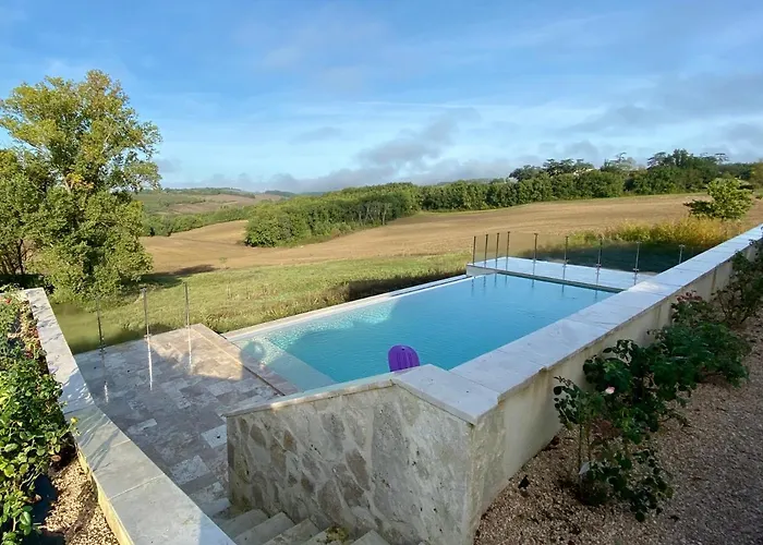 Borderie De Verone 住宿加早餐酒店 Espiens